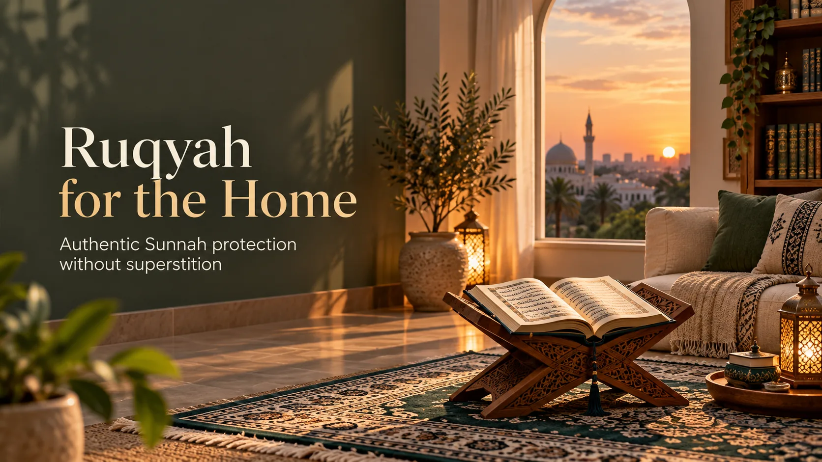 Ruqyah for the Home: Authentic Sunnah Protection Without Superstition